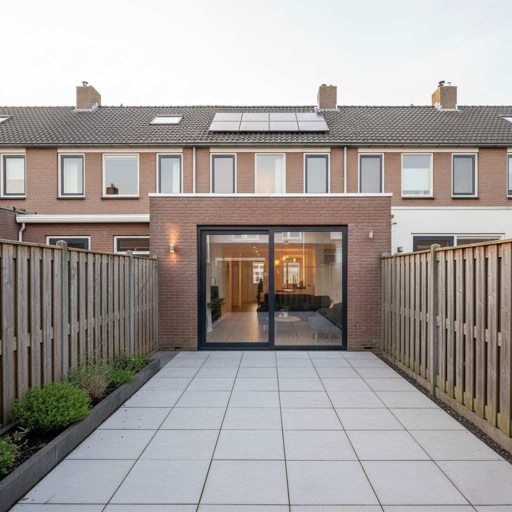 20 m² aanbouw rijtjeshuis Rotterdam-Zuid