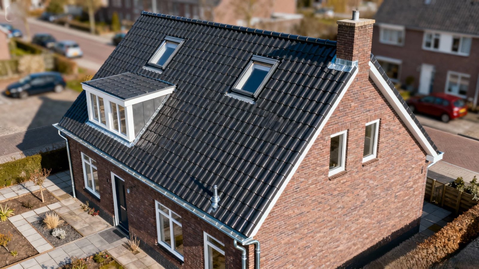 Complete dakrenovatie en dakisolatie – hoekwoning Barendrecht
